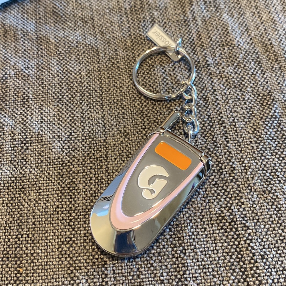 Glossier LA Keychain - Flip Phone